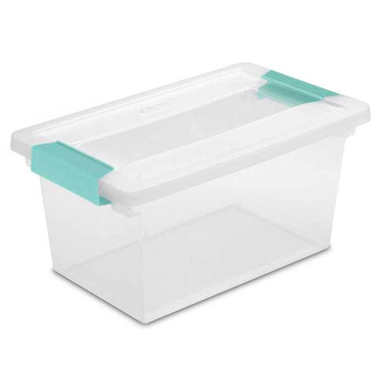 Large clear 2024 storage totes